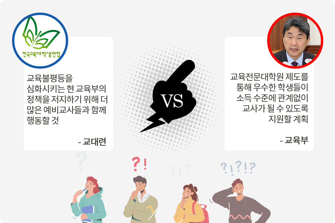 [위고라] ‘교육전문대학원’ 두고 맞붙은 예비 교사 Vs 교육부