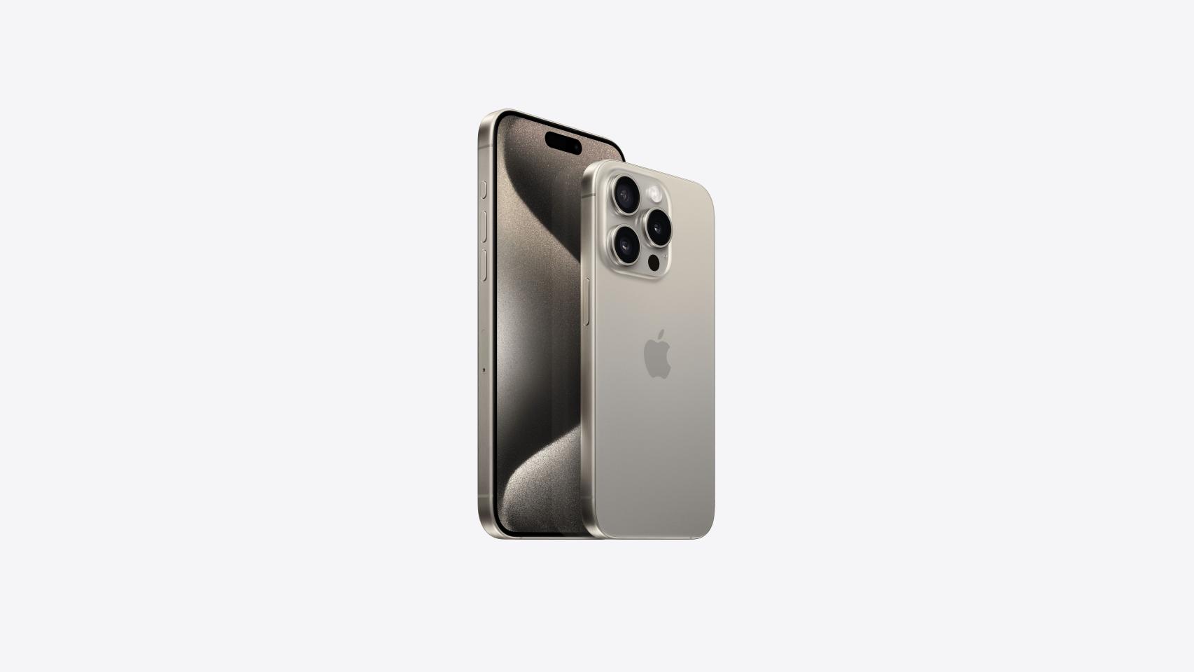 애플의 대표적인 제품 아이폰15 Pro (출처 = 애플 홈페이지)