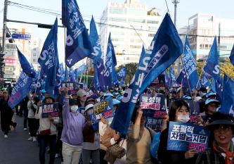 2일 인천 부평역 인근에서 개최된 퀴어축제 반대 집회(출처=위즈경제)