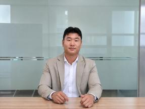 사이버보안 기업 이지스시큐어의 이상호 대표가 지난 21일 마포구에 위치한 위즈경제 본사에서 인터뷰를 진행했다. 사진=위즈경제