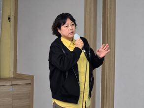 김주민 중소벤처기업연구원 수석연구위원이 14일 중소기업중앙회 희망룸에서 진행된 '중소·중견 제조기업 AI 전환 촉진과 생산적 금융지원' 토론회에서 발제을 진행하고 있다. 사진=위즈경제