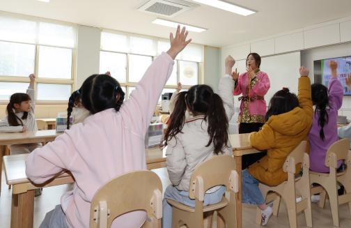 2024년 1학기 늘봄학교 운영 모습. 사진=연합뉴스