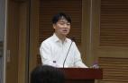 세번째 세션의 발제를 맡은 최윤석 변호사(법무법인 현)가 발표를 하고 있다. 사진=위즈경제